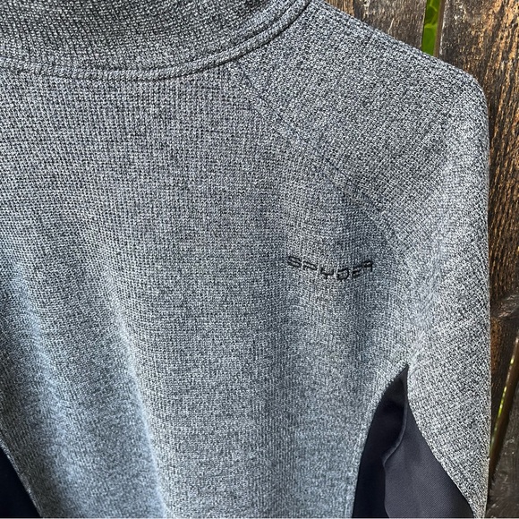 Spyder Men’s Outbound 1/2 Zip Midweight Pullover Stryke Jacket Sz XL - Picture 5 of 13